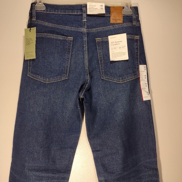 Goodfellow & Co. Dosa/Medium Wash Slim Straight All-Seasons Blue Jeans - Picture 11 of 12